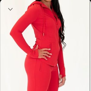 ISO red Modiv transition jacket or plum Modiv transition jacket size medium